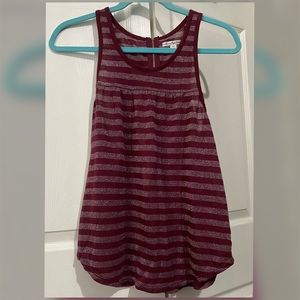 Burgundy Tank Top